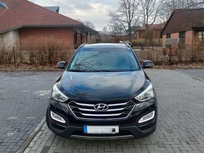 Gebraucht Hyundai Santa Fe Premium 197 PS (144 kW) 2015 Schwarz SUV