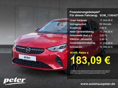 Gebraucht Opel Corsa-e Elegance 100 kW (136 PS) 2023 Lackierung peperoncino red/typ Kleinwagen