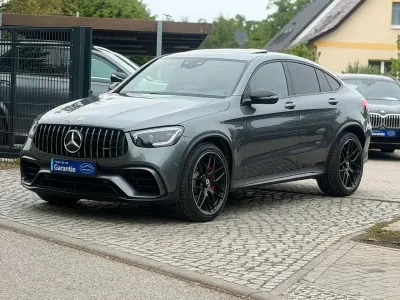 Gebraucht Mercedes GLC63 AMG AMG 510 PS (375 kW) 2021 Selenitgrau  metalliclack Coupé