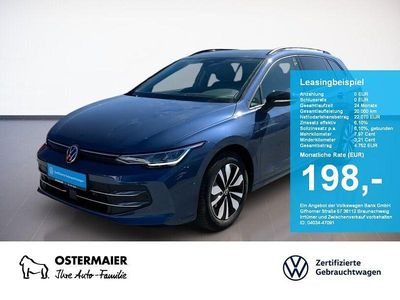 Gebraucht VW Golf VIII Goal 116 PS (85 kW) 2024 Anemonenblau Kombi