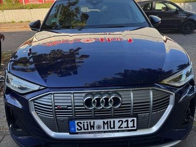 Gebraucht Audi e-tron S-Line 230 kW (313 PS) 2021 Blau SUV