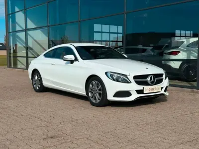 Gebraucht Mercedes C200 184 PS (135 kW) 2016 Weiß Coupé