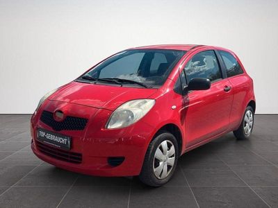 Usata Toyota Yaris Basis 69 CV (50 kW) 2008 Rosso Utilitaria