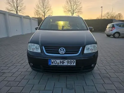 Gebraucht VW Touran Highline 140 PS (102 kW) 2005 Schwarz Van / Kleinbus
