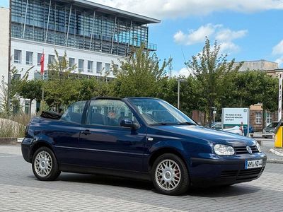 Gebraucht VW Golf Cabriolet 2001 Blau Cabrio