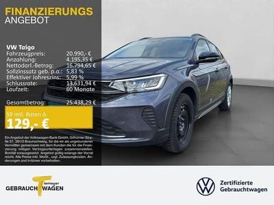 Gebraucht VW Taigo Goal 116 PS (85 kW) 2025 Grau SUV