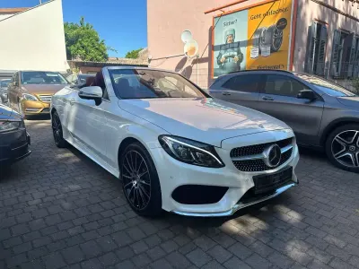 Gebraucht Mercedes C300 AMG line 245 PS (180 kW) 2016 Diamantweiss (metallic) Cabrio
