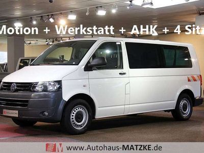 gebraucht VW Transporter T5T5 2.0 TDI 4Motion Werkstatt 4 Sitze lang AHK