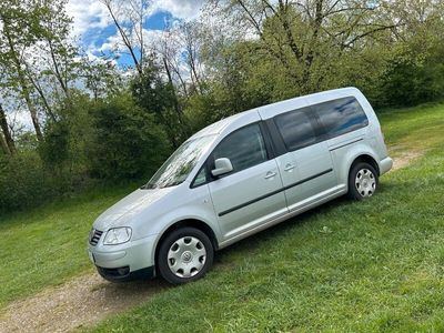 gebraucht VW Caddy Maxi 7 Sitze Zahnriemen Bremsen neu umbaubWomo Camper