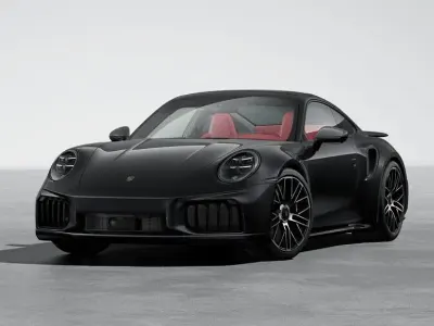 Neu Porsche 911 Turbo S 640 PS (470 kW) 2026 Schwarz Coupé