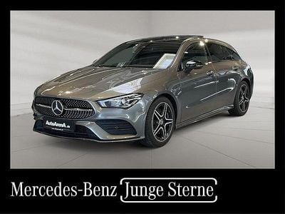 Metalliclack mountaingrau Gebraucht 2021 Mercedes CLA200 Shooting Brake AMG Kombi | 23.267 € (Fairer Preis)