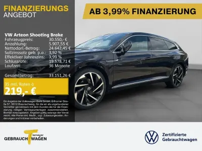 Brugt VW Arteon R-line 200 HK (147 kW) 2021 Sort Sedan