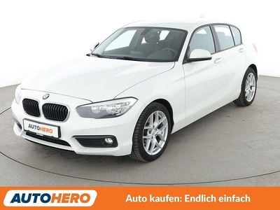 Gebraucht BMW 116 Advantage 109 PS (80 kW) 2016 Weiß Kleinwagen