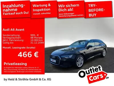 Brugt Audi A6 Performance 204 HK (150 kW) 2023 Sort Stationcar