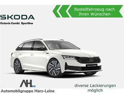 Usata Skoda Octavia SportLine 150 CV (110 kW) 2024 Nero Station wagon