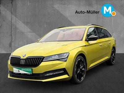 Gold Gebraucht 2021 Skoda Superb SportLine Kombi | 29.980 € (Guter Preis)