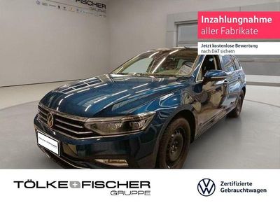 Aquamarin blau (metallic) Gebraucht 2023 VW Passat Business Kombi | 28.879 € (Fairer Preis)