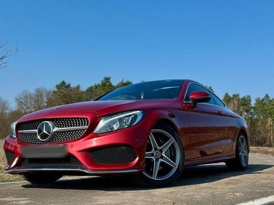 Gebraucht Mercedes C200 AMG 184 PS (135 kW) 2018 Rot Coupé