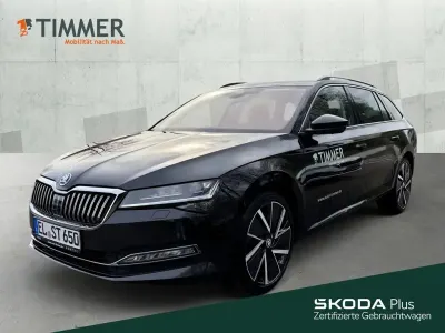 Second-hand Skoda Superb Style 150 CP (110 kW) 2023 Negru Break
