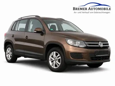 Gebraucht VW Tiguan Trendline 122 PS (89 kW) 2012 Braun SUV
