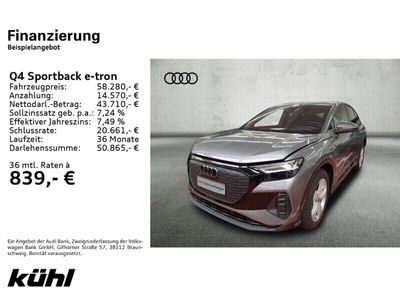 gebraucht Audi Q4 e-tron 50 Q e-tron AHK Assistenz Pr