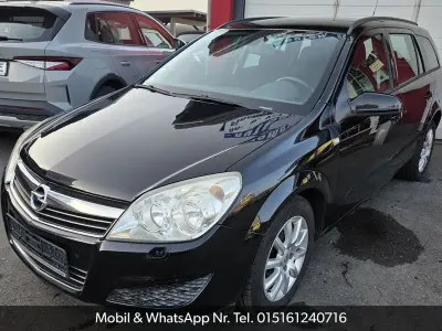 Gebraucht Opel Astra Edition 116 PS (85 kW) 2007 Saphirschwarz mi2 Kombi
