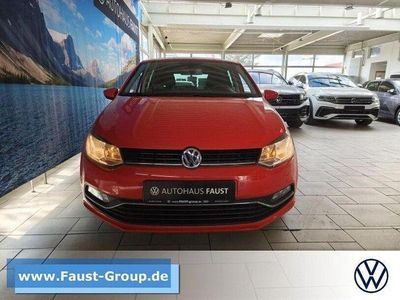 Gebraucht VW Polo Sound 60 PS (44 kW) 2017 Rot Limousine