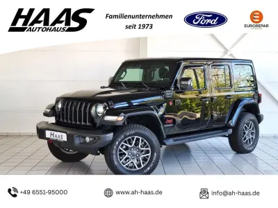 Gebraucht Jeep Wrangler 80th Anniversary 381 PS (280 kW) 2021 Black clearcoat SUV