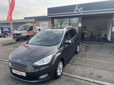Gebraucht Ford Grand C-Max Titanium 150 PS (110 kW) 2015 Magneticgrau (metallic) Van / Kleinbus