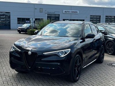 Gebraucht Alfa Romeo Stelvio Veloce 209 PS (153 kW) 2021 Nero vulcano, metallic (metallic) SUV