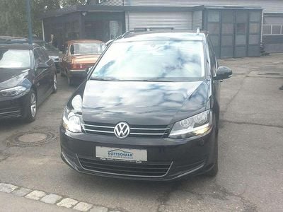 Gebraucht VW Sharan Trendline 140 PS (102 kW) 2014 Schwarz Van / Kleinbus