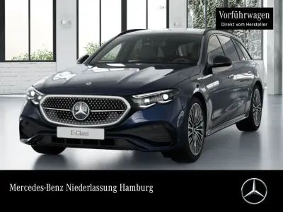 Gebraucht Mercedes E220 AMG line 197 PS (144 kW) 2026 Blau Limousine