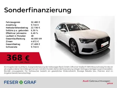 Gebraucht Audi A6 Premium 204 PS (150 kW) 2023 Ibisweiß Kombi