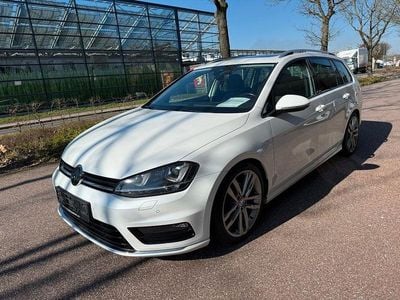 Brugt VW Golf VII R-line 125 HK (91 kW) 2017 Hvid Stationcar