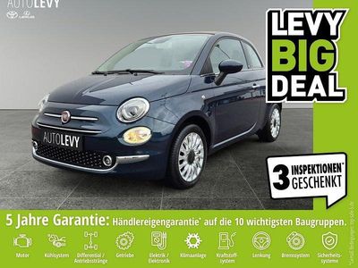 Gebraucht Fiat 500C Lounge 69 PS (50 kW) 2019 Blau Cabrio