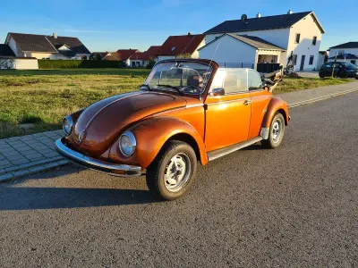 Używany VW Käfer 50 KM (36 kW) 1979 Brązowy Kabriolet