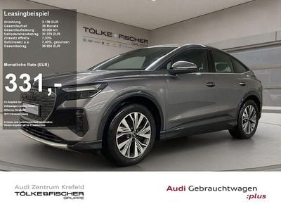 Taifungrau metallic Gebraucht 2022 Audi Q4 Sportback e-tron Advanced SUV | 31.379 € (Guter Preis)
