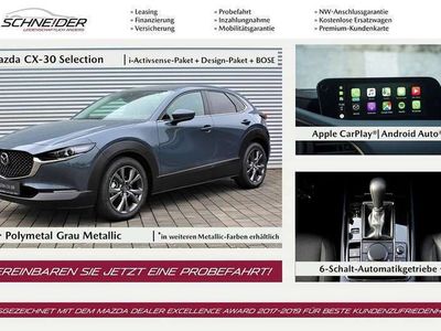 gebraucht Mazda CX-30 M-HYBRID AWD 6AG SELECT.DES-ACT-LEDER BOSE