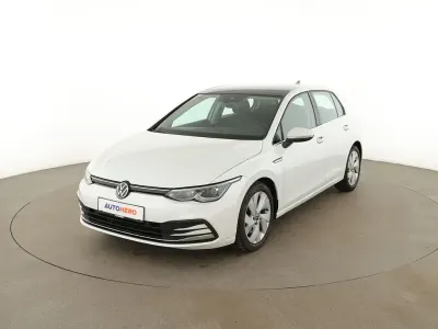 Gebraucht VW Golf VIII Style 2020 Weiß Limousine