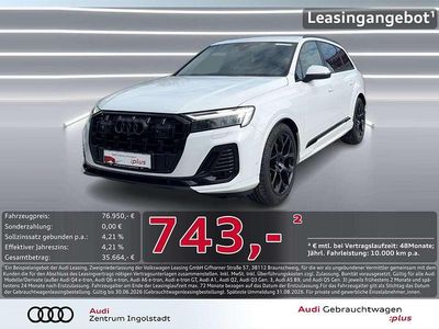 Second-hand Audi Q7 S-Line 286 CP (210 kW) 2025 Alb SUV