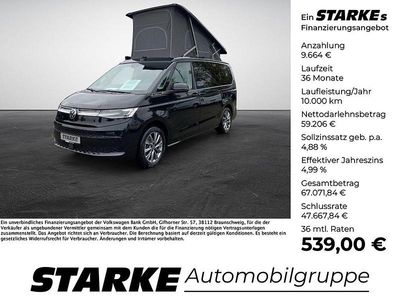 Schwarz (deep black perleffekt) Gebraucht 2025 VW California California Van | 68.870 € (Guter Preis)