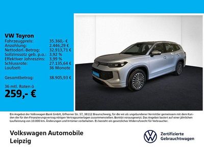 Gebraucht VW Tayron Life 150 PS (110 kW) 2025 Silber SUV