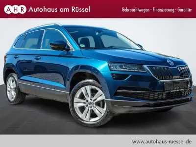 Gebraucht Skoda Karoq Style 150 PS (110 kW) 2018 Blau SUV