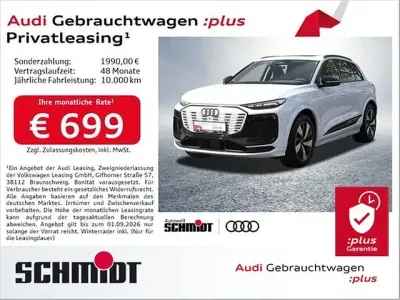 Gebraucht Audi Q6 e-tron S-Line 284 kW (387 PS) 2025 Gletscherweiß metallic SUV