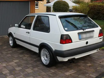 Brugt VW Golf II GTI 115 HK (84 kW) 1988 Hvid Hatchback