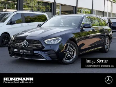 Usata Mercedes E400 AMG 330 CV (242 kW) 2022 Blu Station wagon
