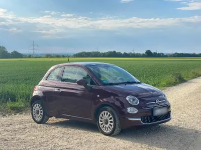 Gebraucht Fiat 500 Lounge 86 PS (63 kW) 2016 Violet Kleinwagen