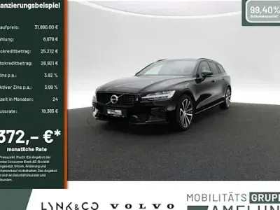 Używany Volvo V60 Plus 350 KM (257 kW) 2022 Czarny Kombi