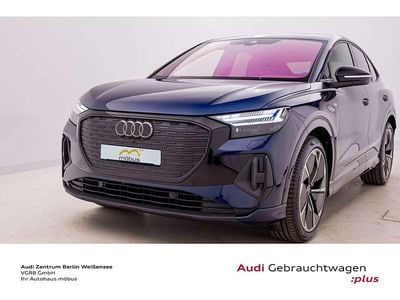 Gebraucht Audi Q4 Sportback e-tron S-Line 210 kW (286 PS) 2026 Navarrablau metallic SUV