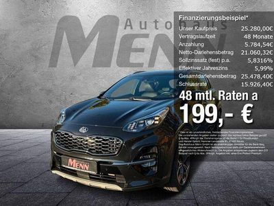 Schwarz Gebraucht 2021 Kia Sportage Vision SUV | 23.480 € (Fairer Preis)
